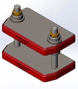 #5 MDSB Die Set with Linear Ball Bushings